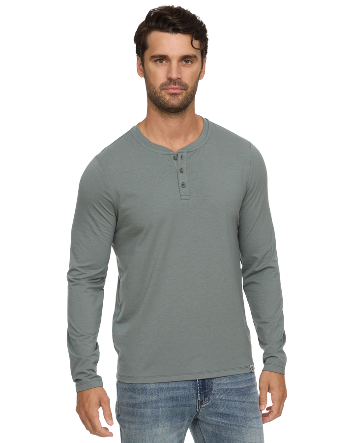 LUXE STRETCH HENLEY