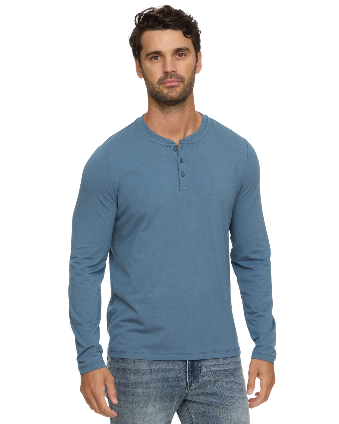 LUXE STRETCH HENLEY