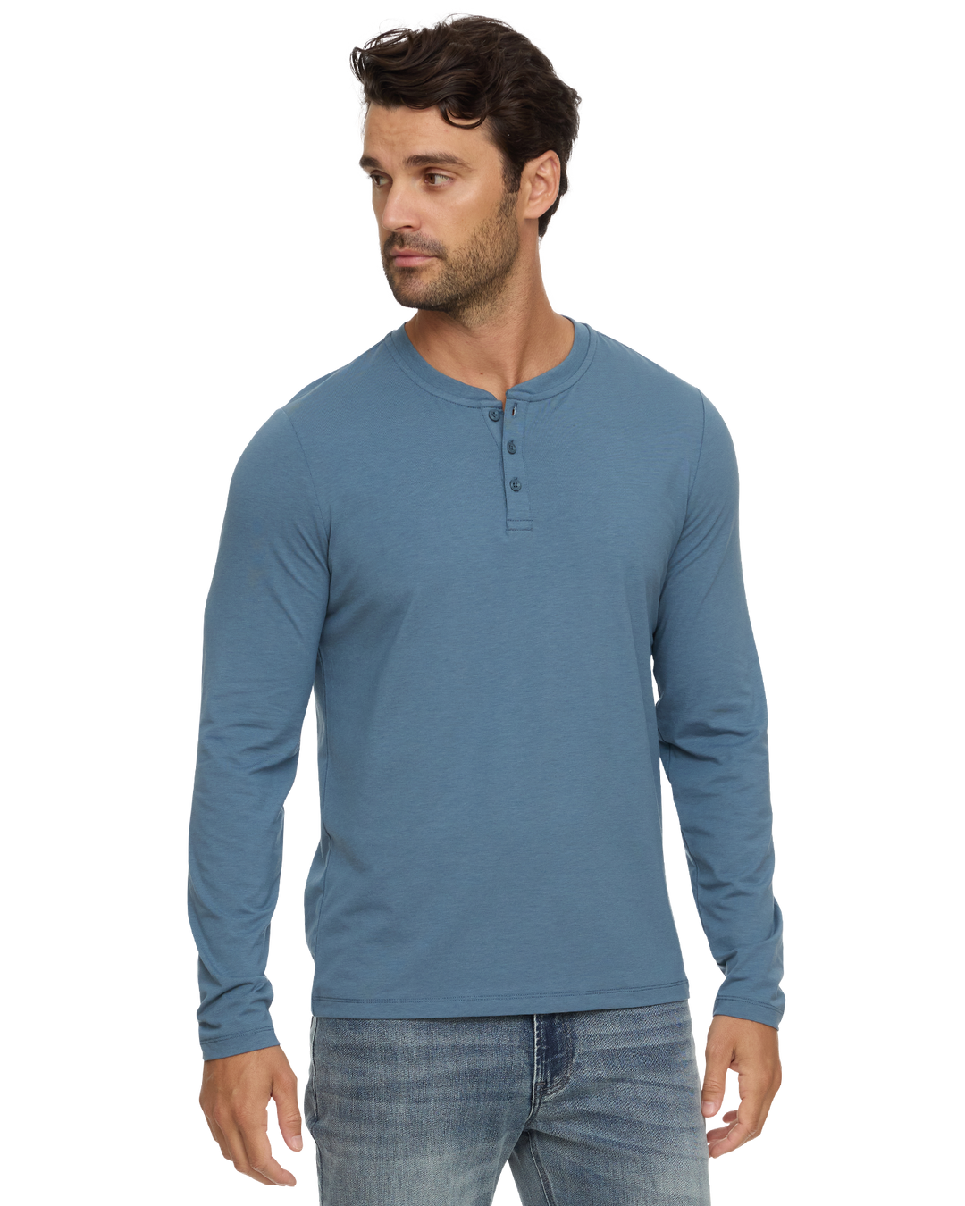 LUXE STRETCH HENLEY