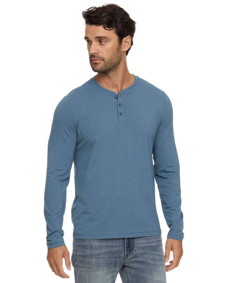 LUXE STRETCH HENLEY