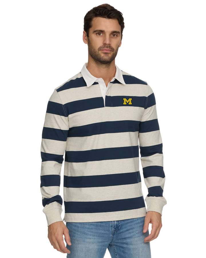 MICHIGAN TROY RUGBY POLO