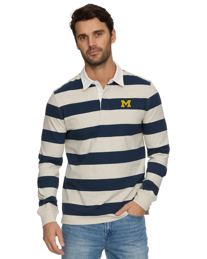 MICHIGAN TROY RUGBY POLO
