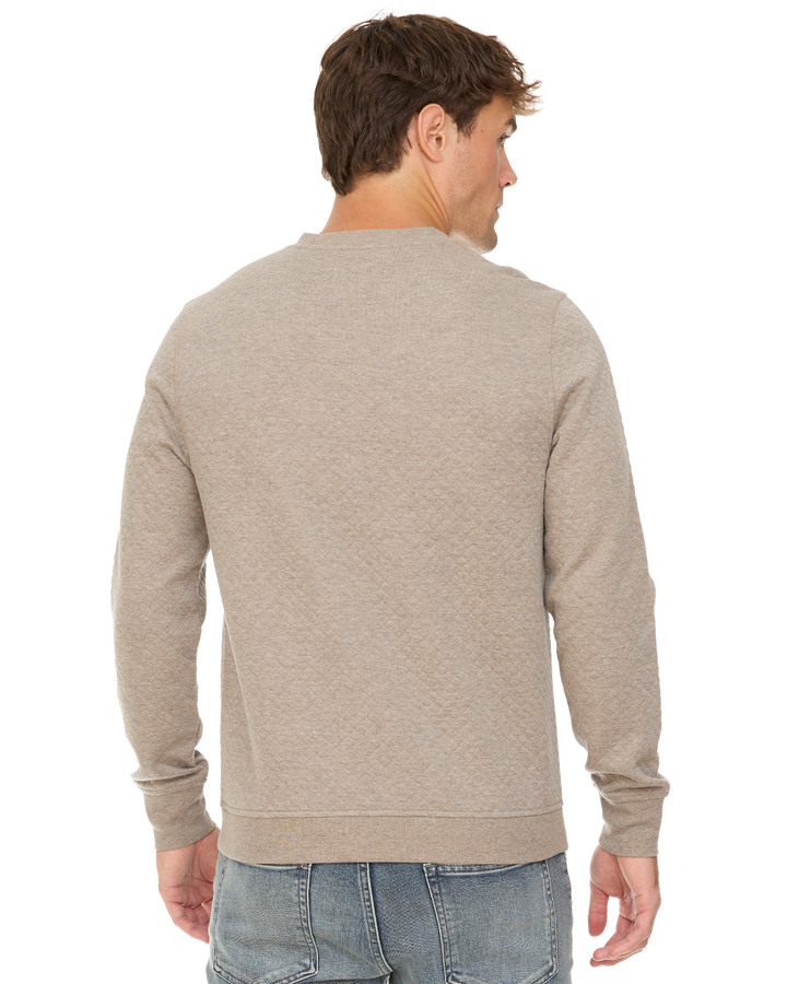 BRADNER SUPER SOFT QUILTED CREWNECK