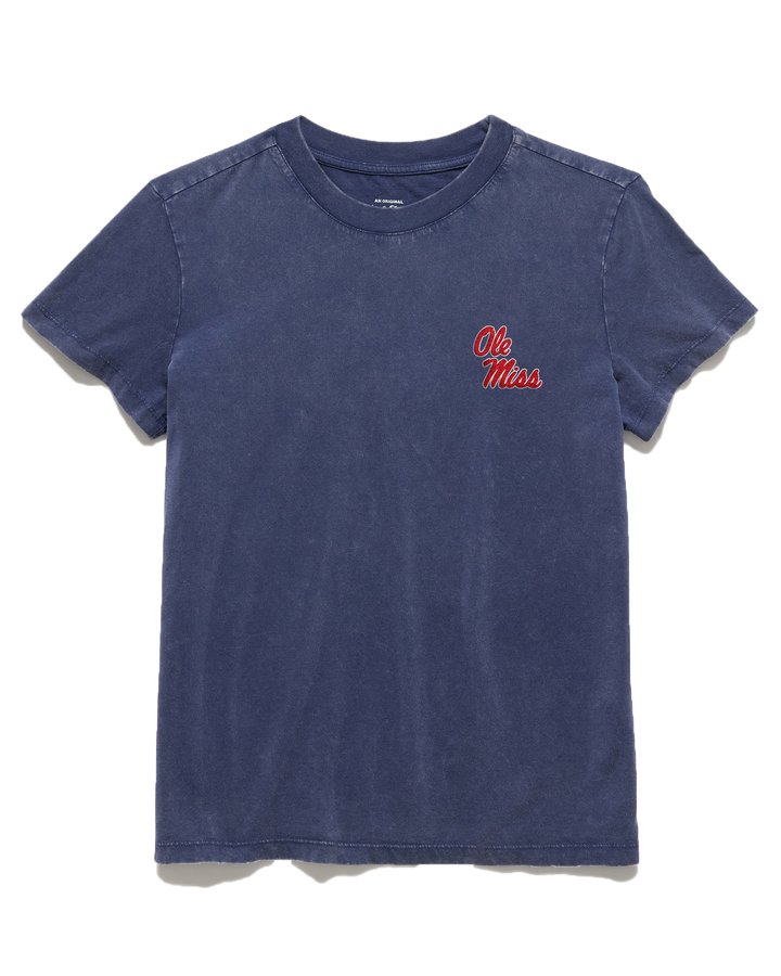 OLE MISS WASHED TEE
