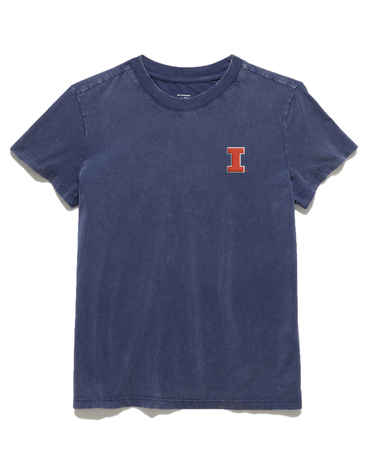 ILLINOIS WASHED TEE