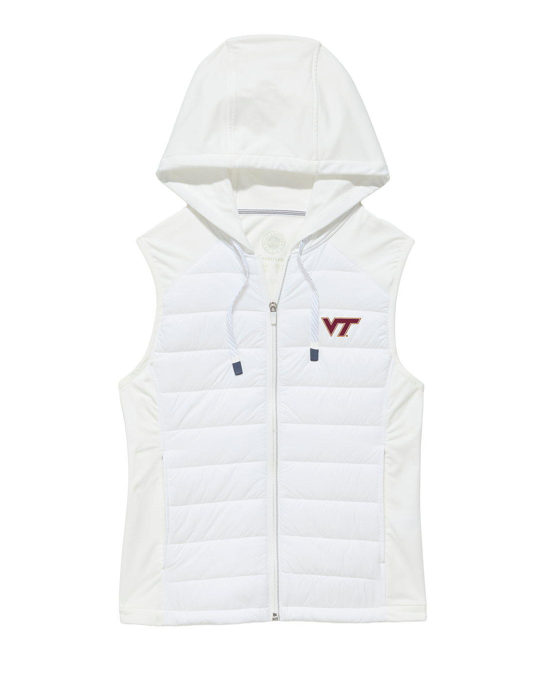 VIRGINIA TECH MOVEMENT PERFORMANCE HOODED PUFFER VEST