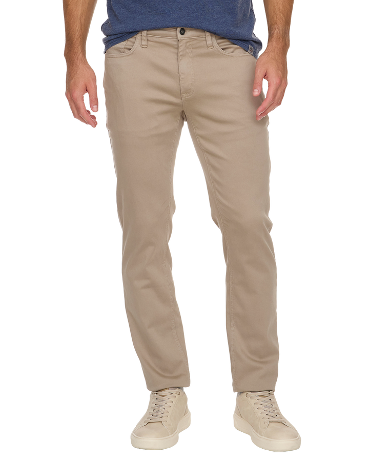 LOUISVILLE GARMENT-DYED 5-POCKET PANT - OAKLAND SLIM