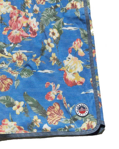 BROXTON HAWAIIAN PRINT SWIM SHORT -  8" INSEAM (FINAL SALE)