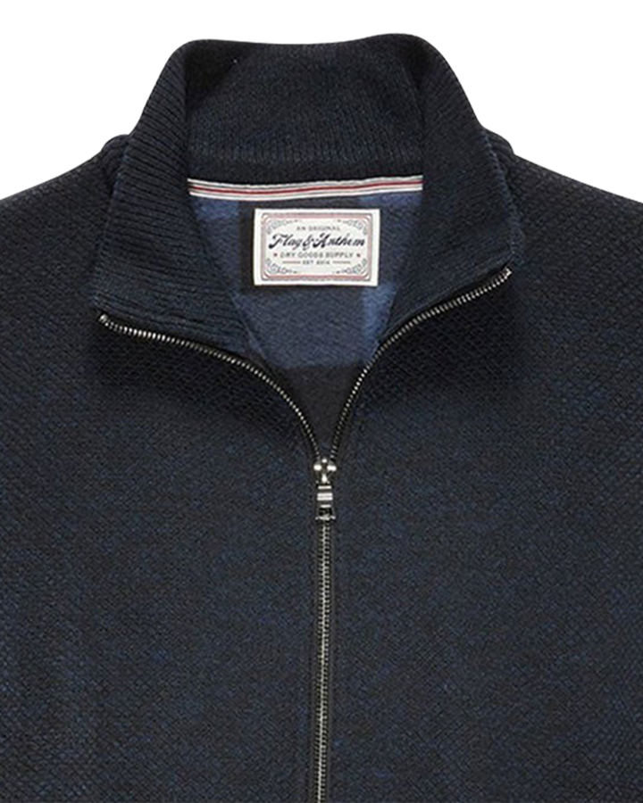 RHINELAND FLEECE-LINED FULL-ZIP SWEATER BIG & TALL