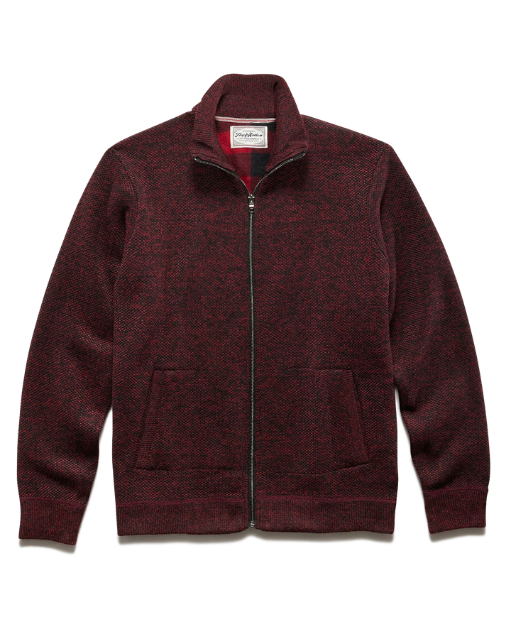 RHINELAND FLEECE-LINED FULL-ZIP SWEATER