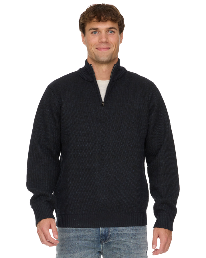 RHINELAND ¼ ZIP SWEATER