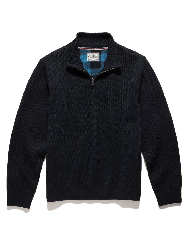 RHINELAND 1/4-ZIP SWEATER