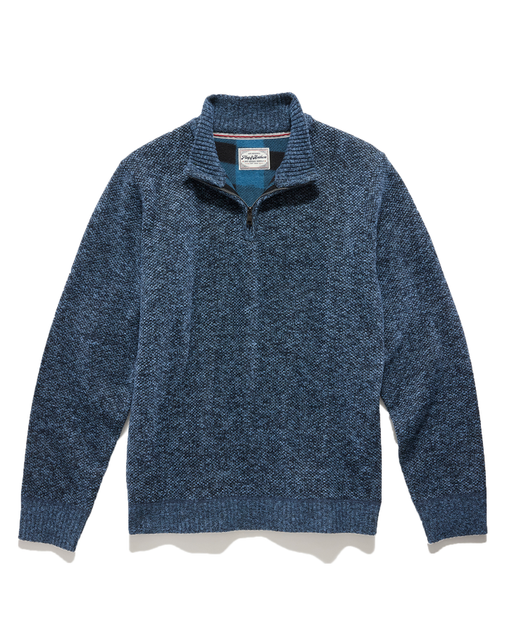 RHINELAND 1/4-ZIP SWEATER