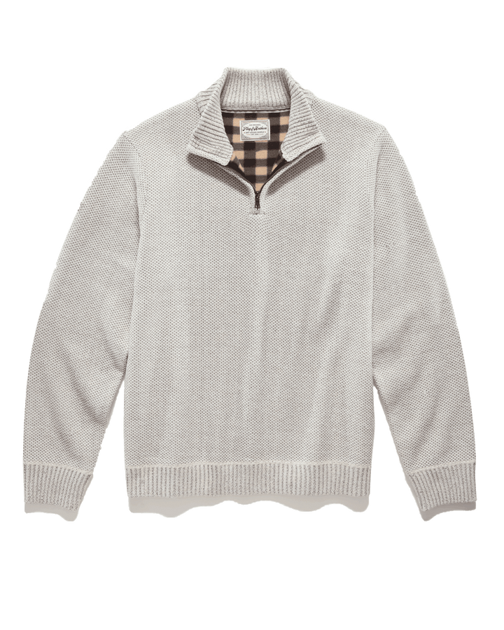 RHINELAND 1/4-ZIP SWEATER