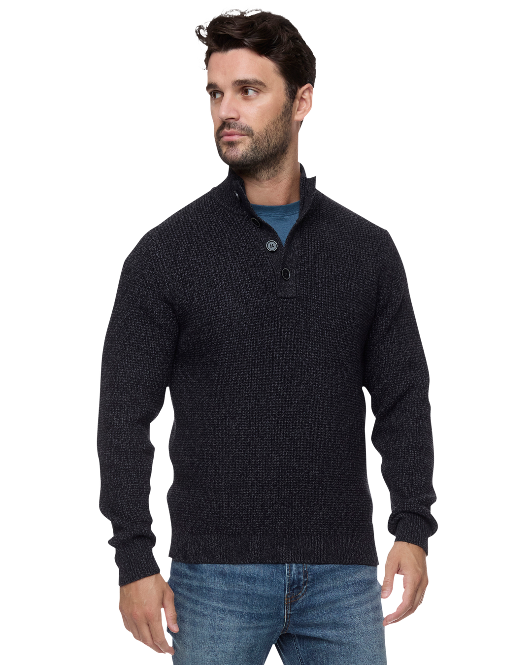 DENVER COOLING MOCK NECK SWEATER