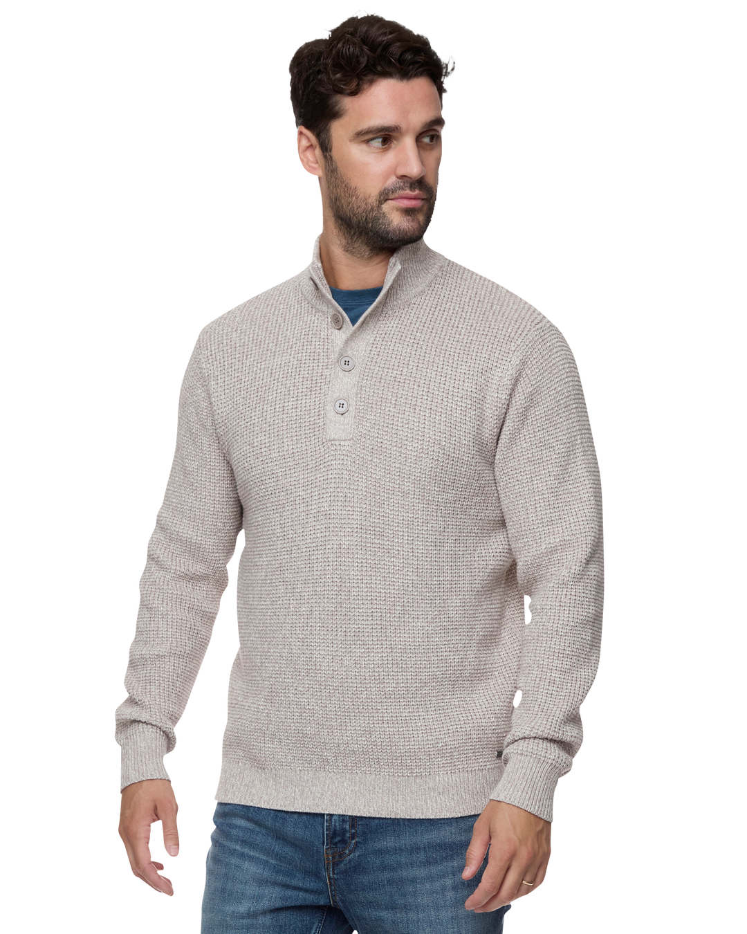 DENVER COOLING MOCK NECK SWEATER