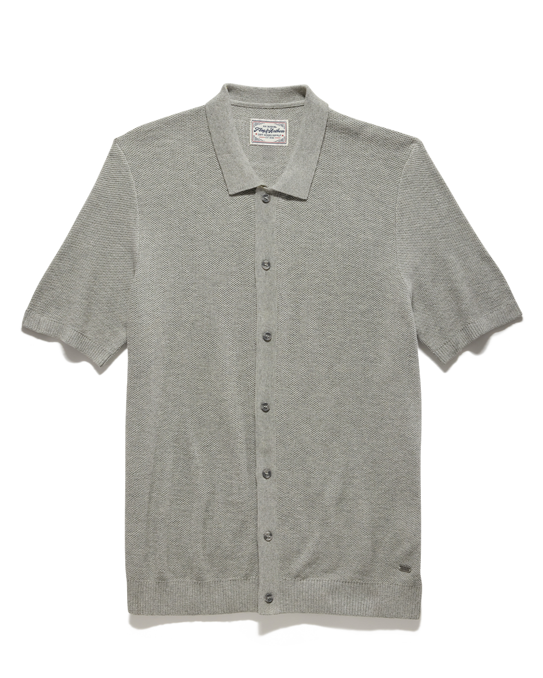 SHERMAN FULL-PLACKET SWEATER POLO