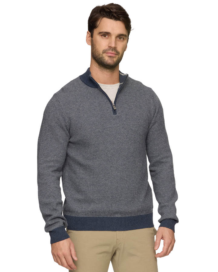 NORTHPORT 1/4 ZIP SWEATER