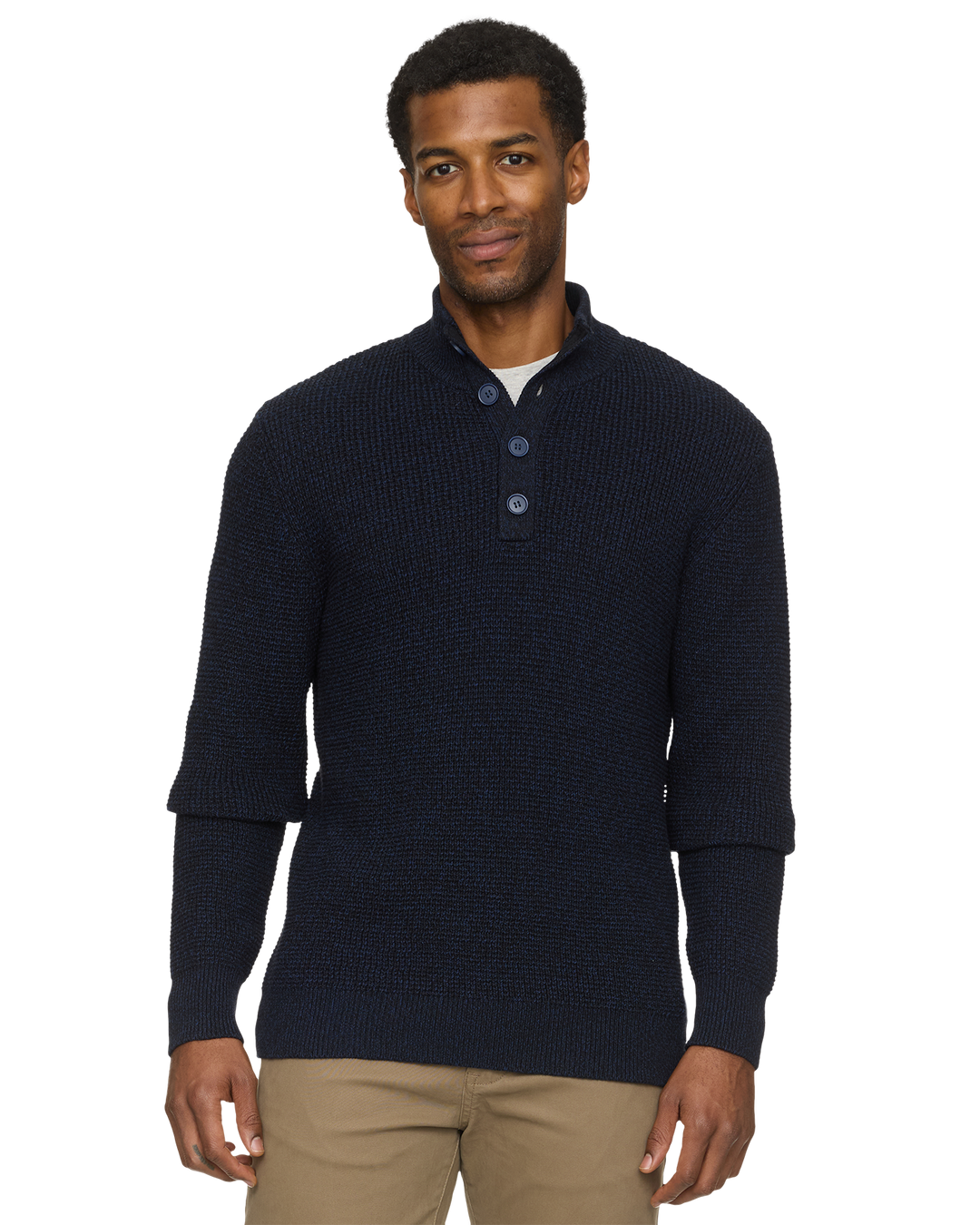 DENVER COOLING MOCK NECK SWEATER