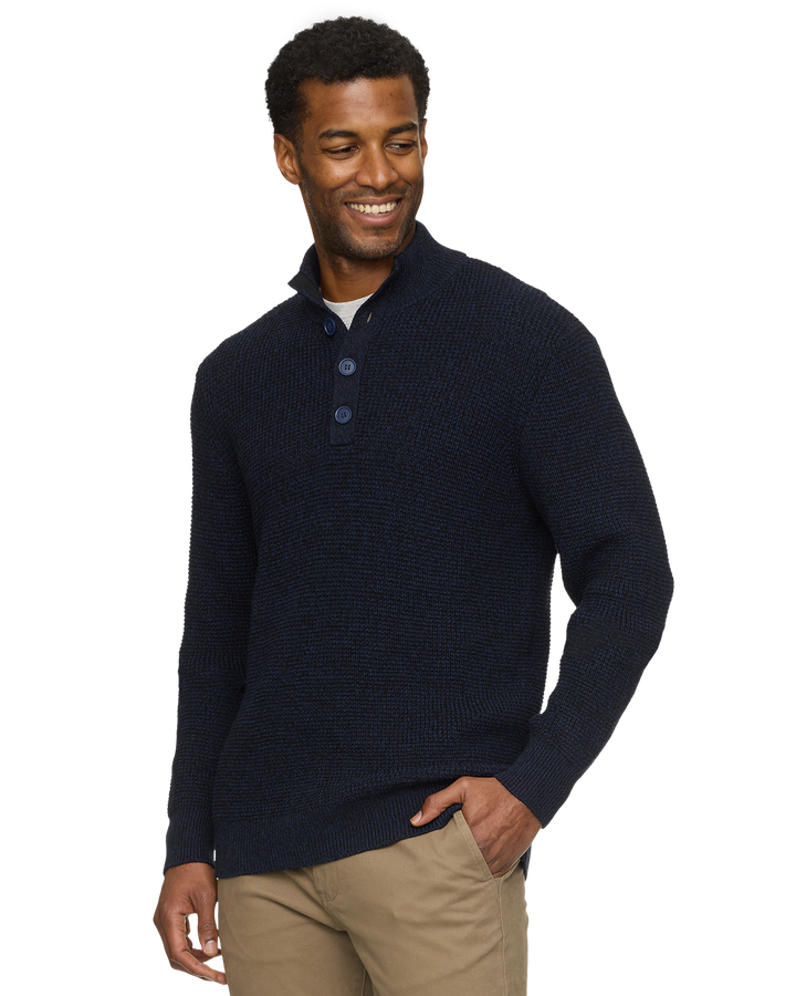 DENVER COOLING MOCK NECK SWEATER