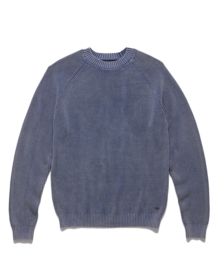ALAMOSA INDIGO CREWNECK SWEATER
