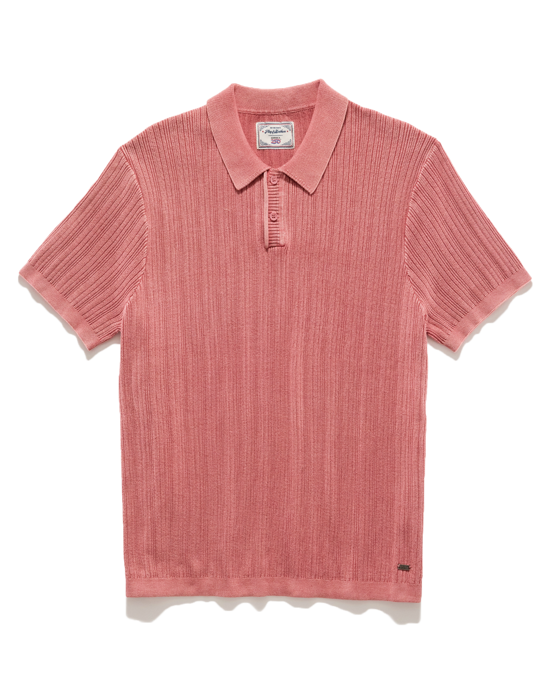 A250 GAFFNEY VINTAGE WASHED SWEATER POLO