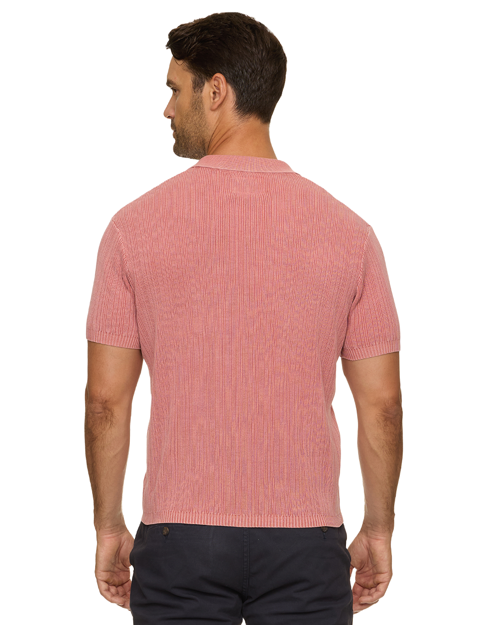 A250 GAFFNEY VINTAGE WASHED SWEATER POLO