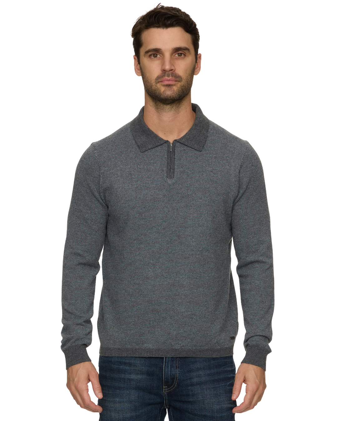 STERRETT 1/4-ZIP SWEATER POLO