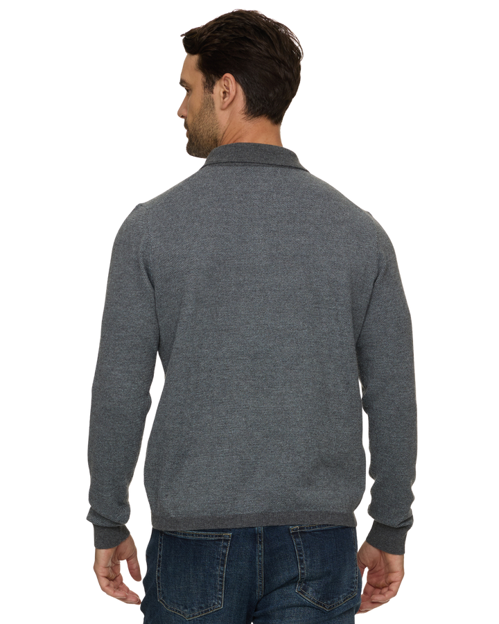 STERRETT 1/4-ZIP SWEATER POLO