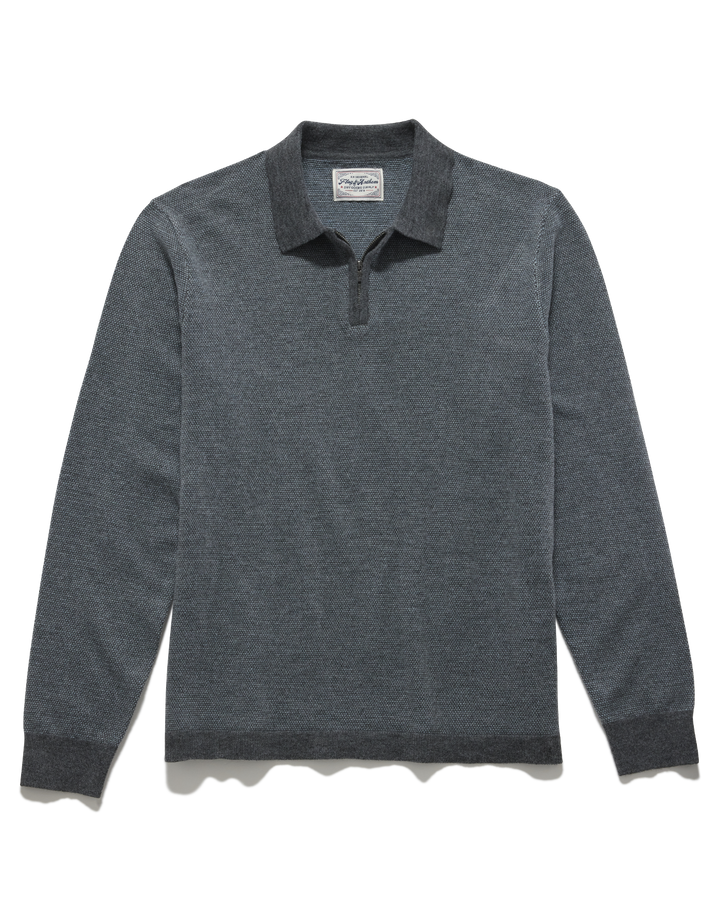 STERRETT 1/4-ZIP SWEATER POLO