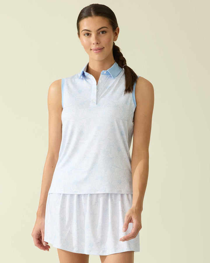 WOMEN'S MVP SLEEVELESS POLO
