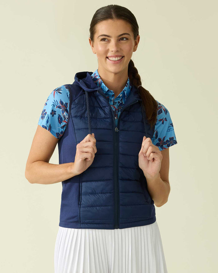 MADEFLEX MOVEMENT PERFORMANCE HOODED PUFFER VEST