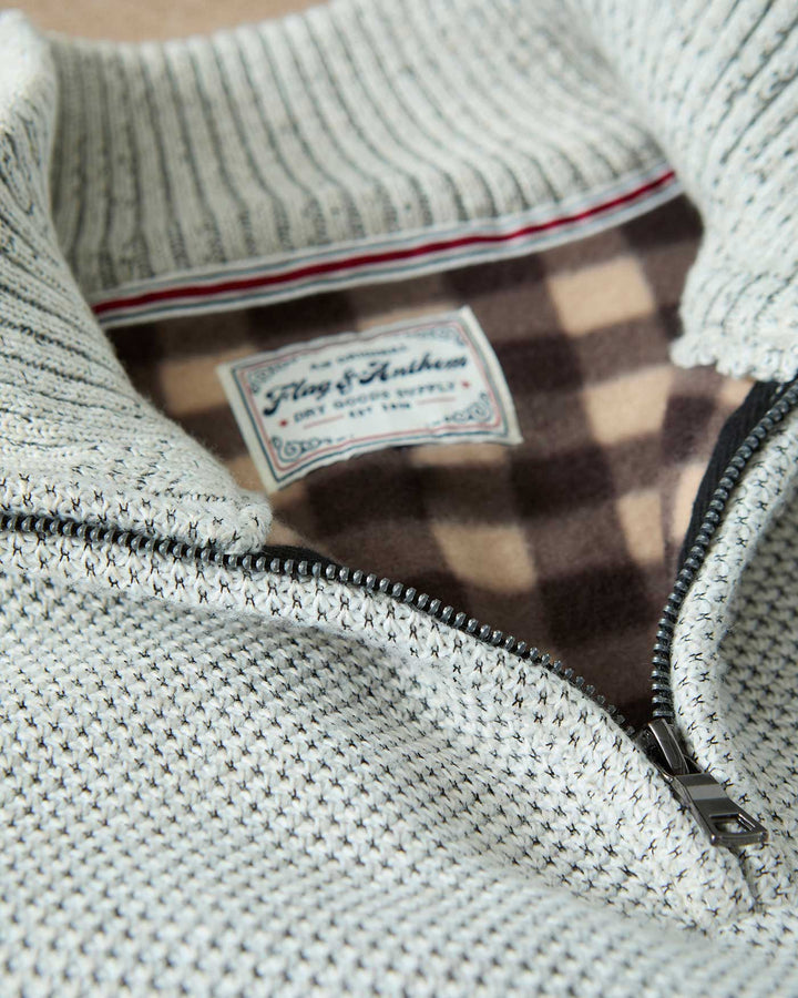RHINELAND 1/4-ZIP SWEATER