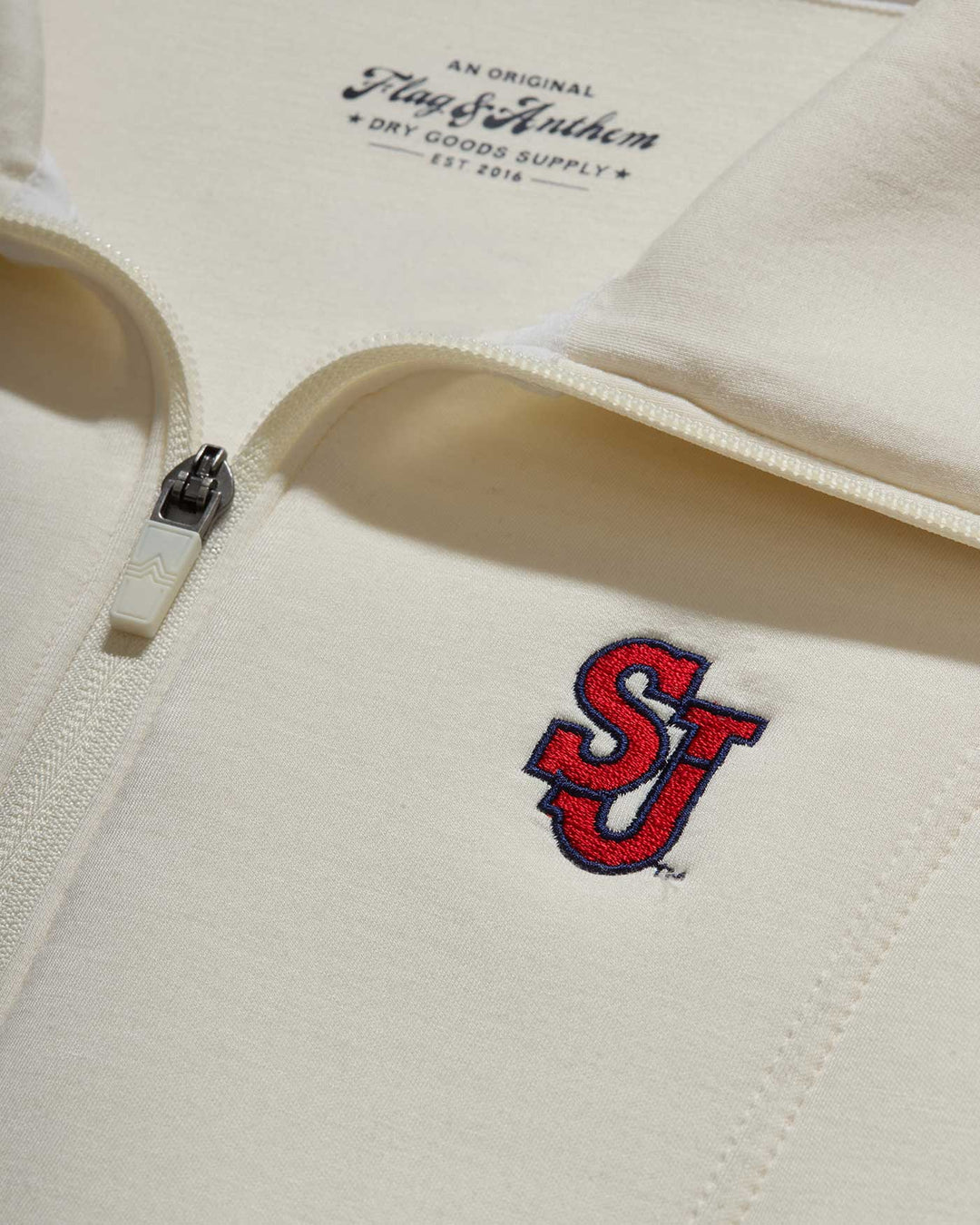 ST. JOHN'S SUPER SOFT SCUBA 1/2 ZIP