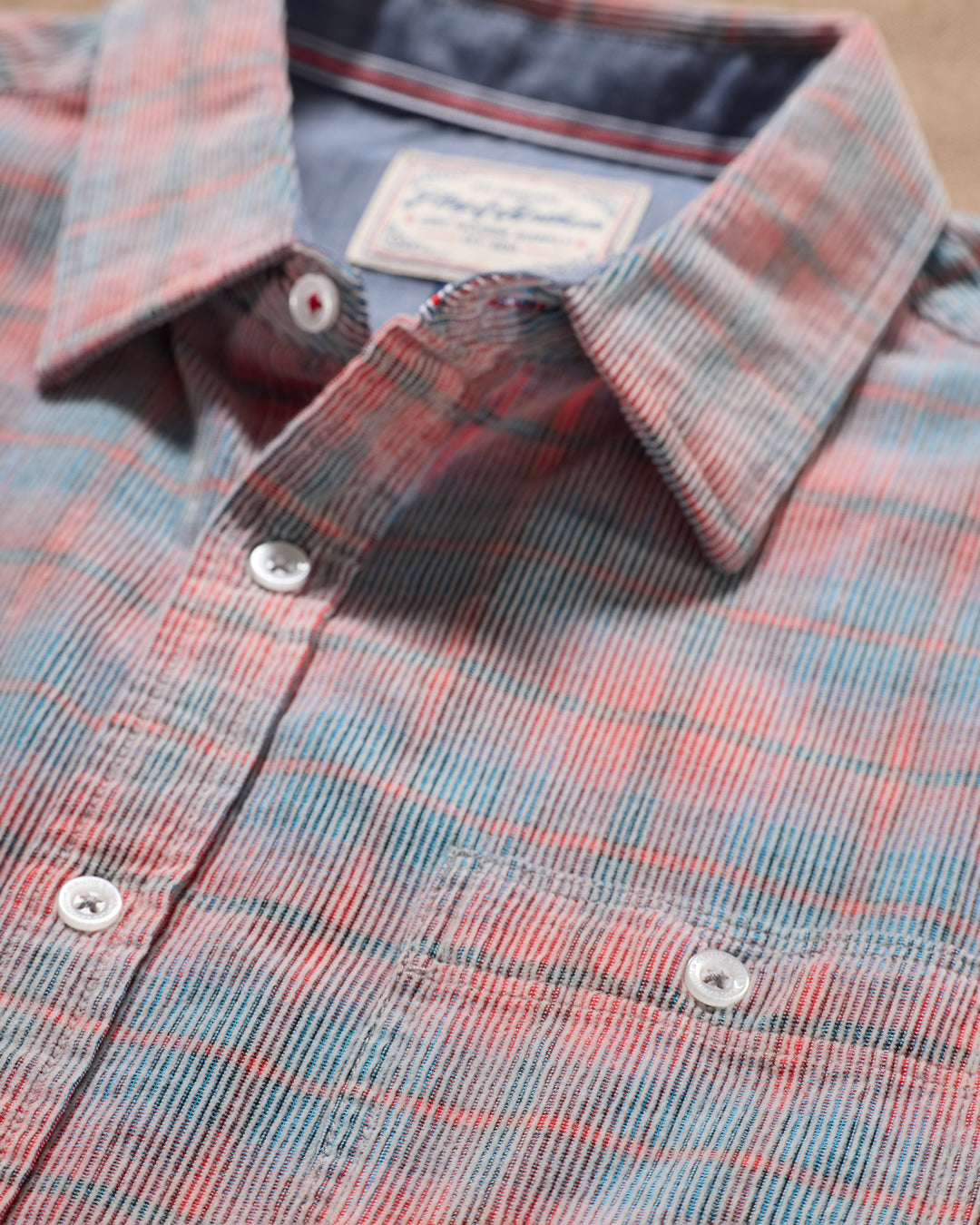 ALLEN VINTAGE WASHED CORDUROY SHIRT