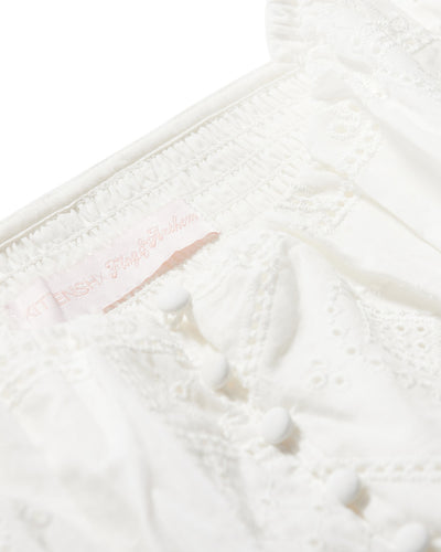 DOLLY EYELET TOP