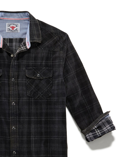 CARY VINTAGE WASHED CORDUROY WESTERN SHIRT