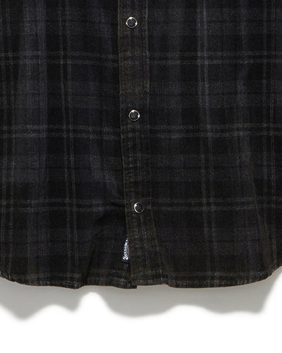 CARY VINTAGE WASHED CORDUROY WESTERN SHIRT