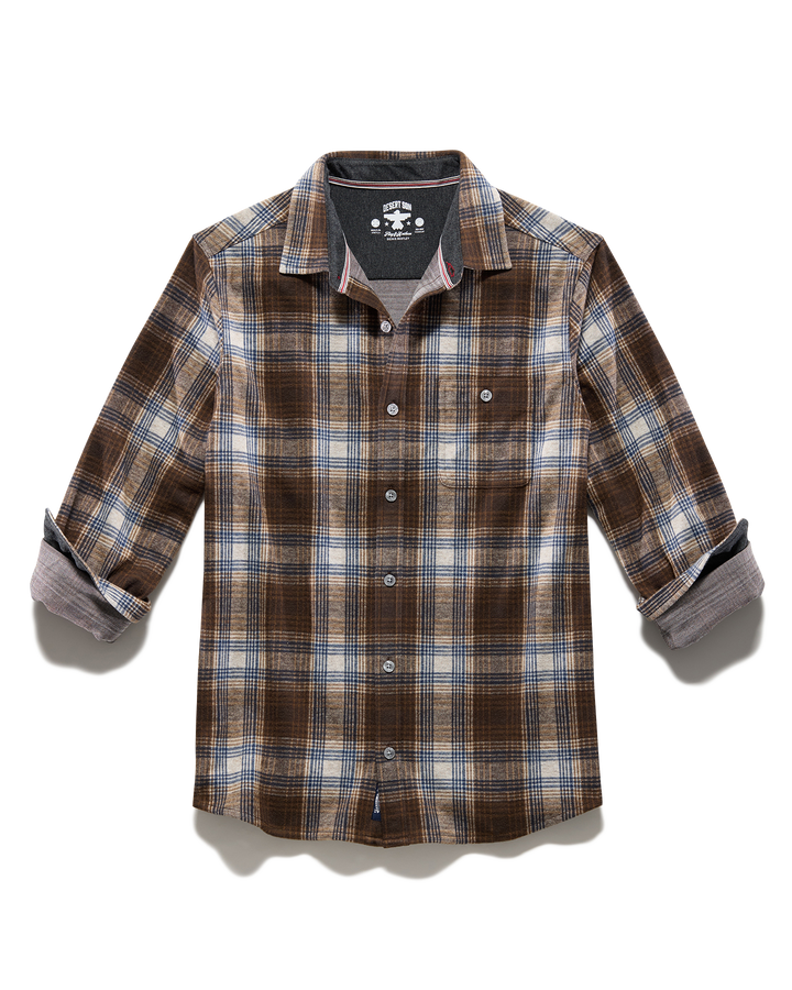 DESERT SON HERO STRETCH FLANNEL SHIRT