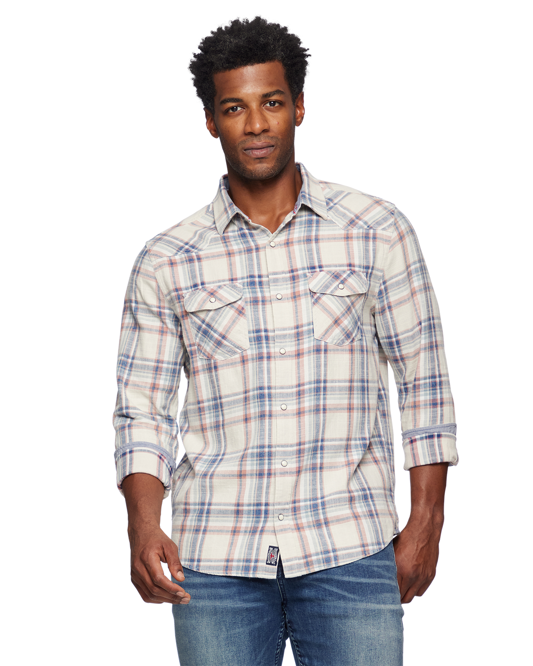 SUNFAIR VINTAGE WASHED WESTERN SHIRT Flag Anthem