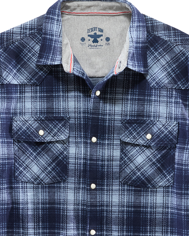 DESERT SON HERO STRETCH FLANNEL SHIRT