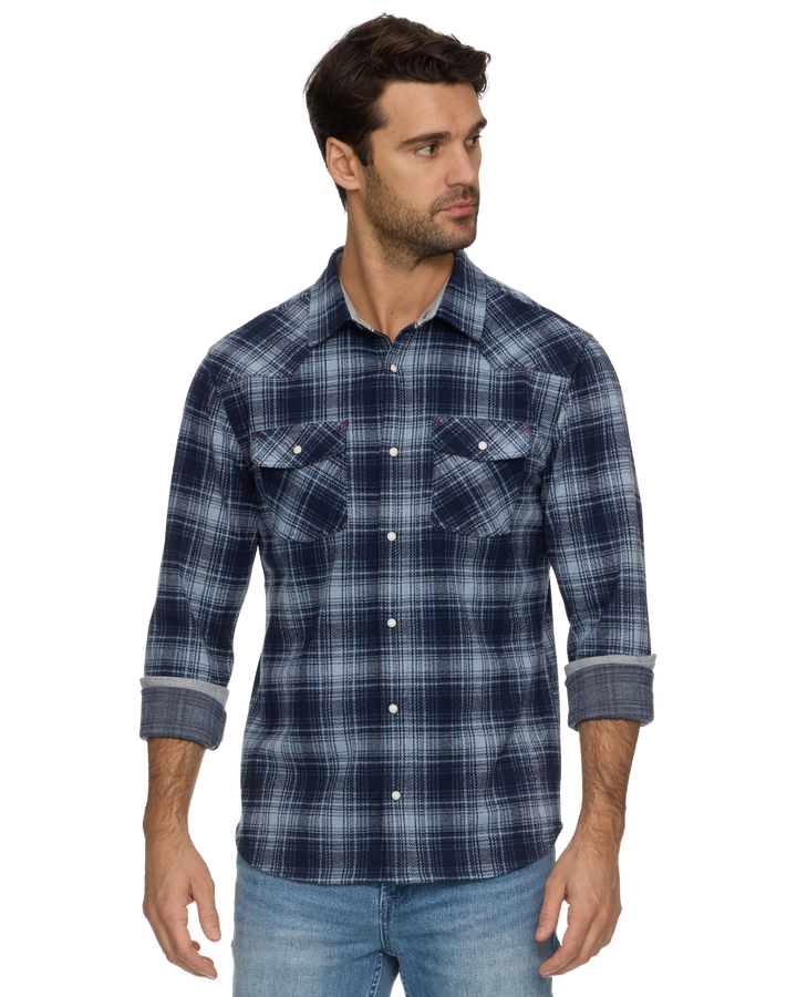 DESERT SON HERO STRETCH FLANNEL SHIRT