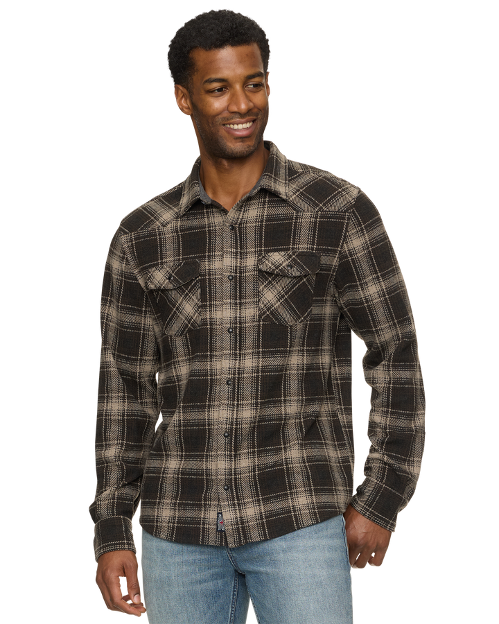 DESERT SON HERO STRETCH FLANNEL SHIRT