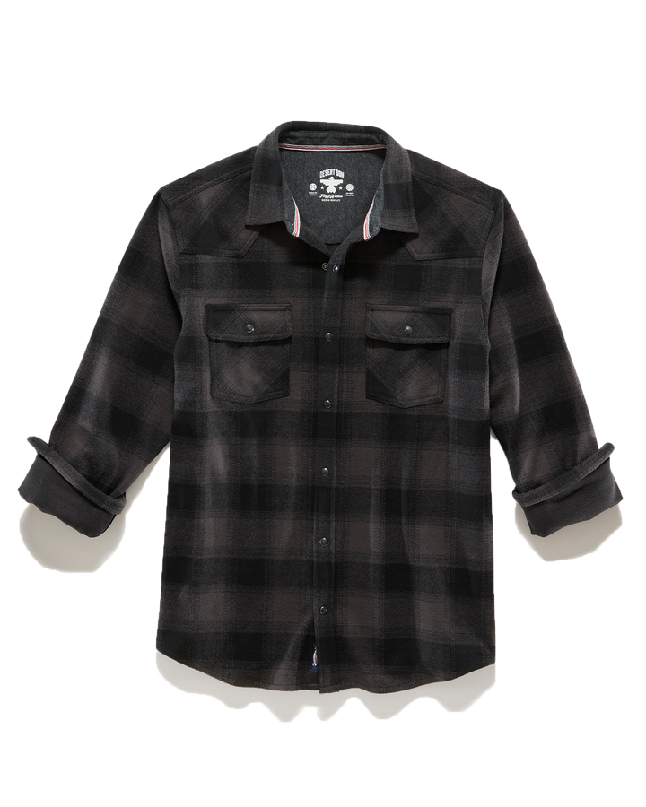 DESERT SON HERO STRETCH FLANNEL SHIRT