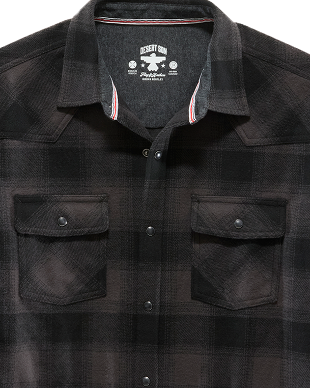 DESERT SON HERO STRETCH FLANNEL SHIRT
