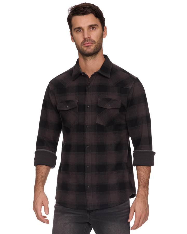 DESERT SON HERO STRETCH FLANNEL SHIRT
