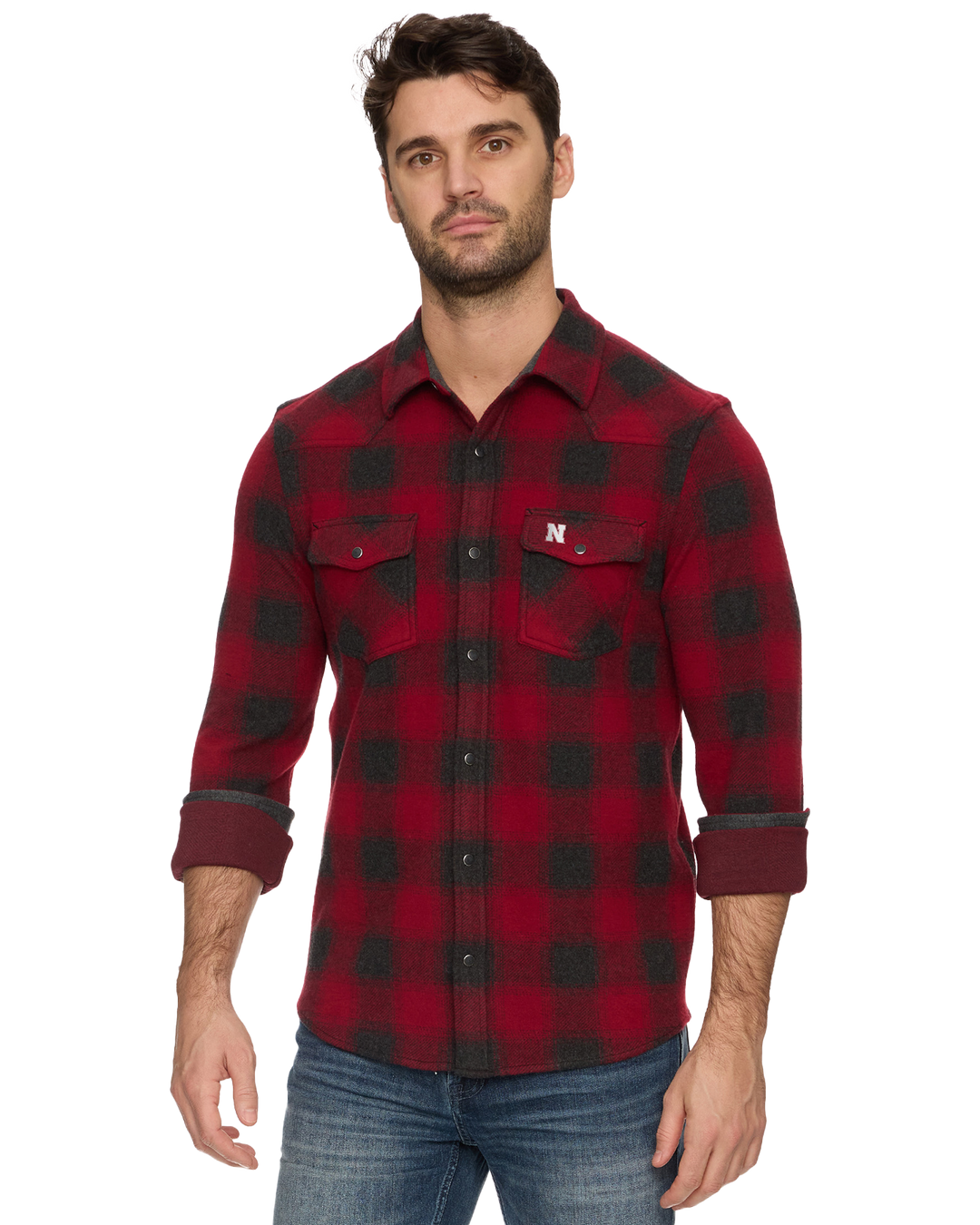 NEBRASKA HERO STRETCH FLANNEL SHIRT