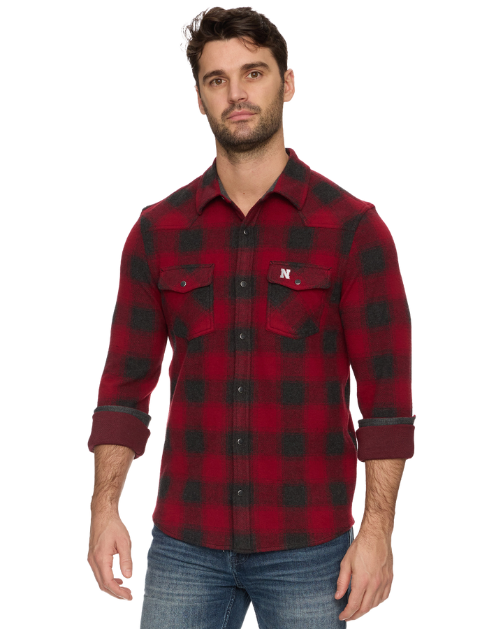 NEBRASKA HERO STRETCH FLANNEL SHIRT