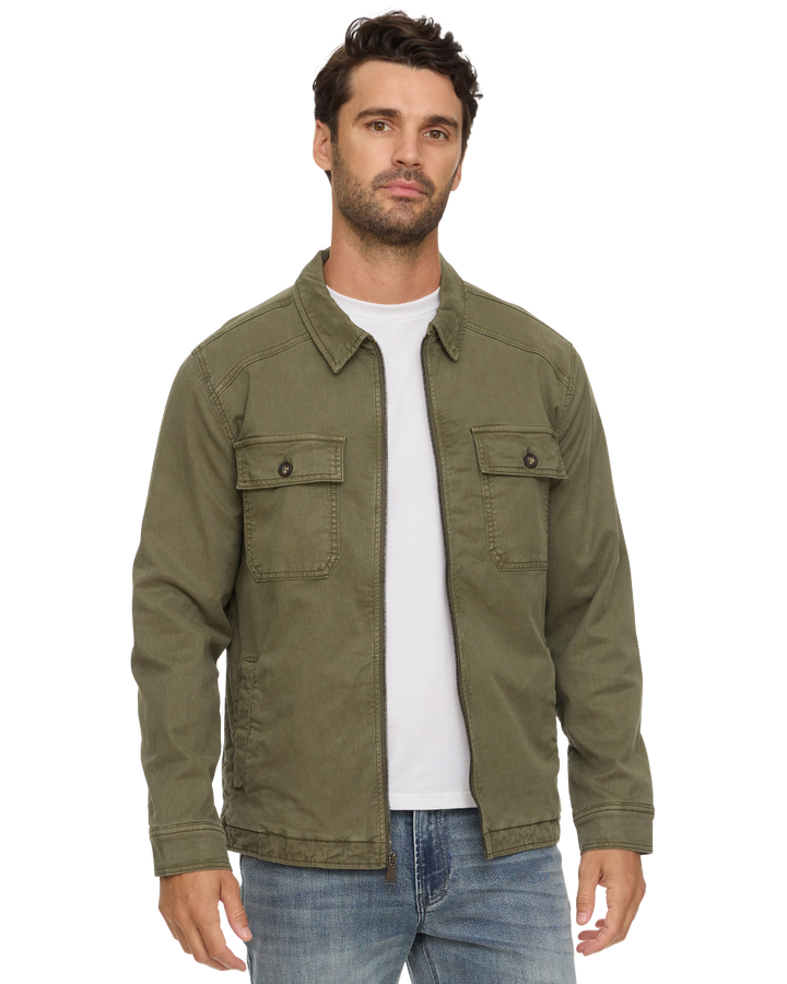 SYLVAN GARMENT-DYED JACKET