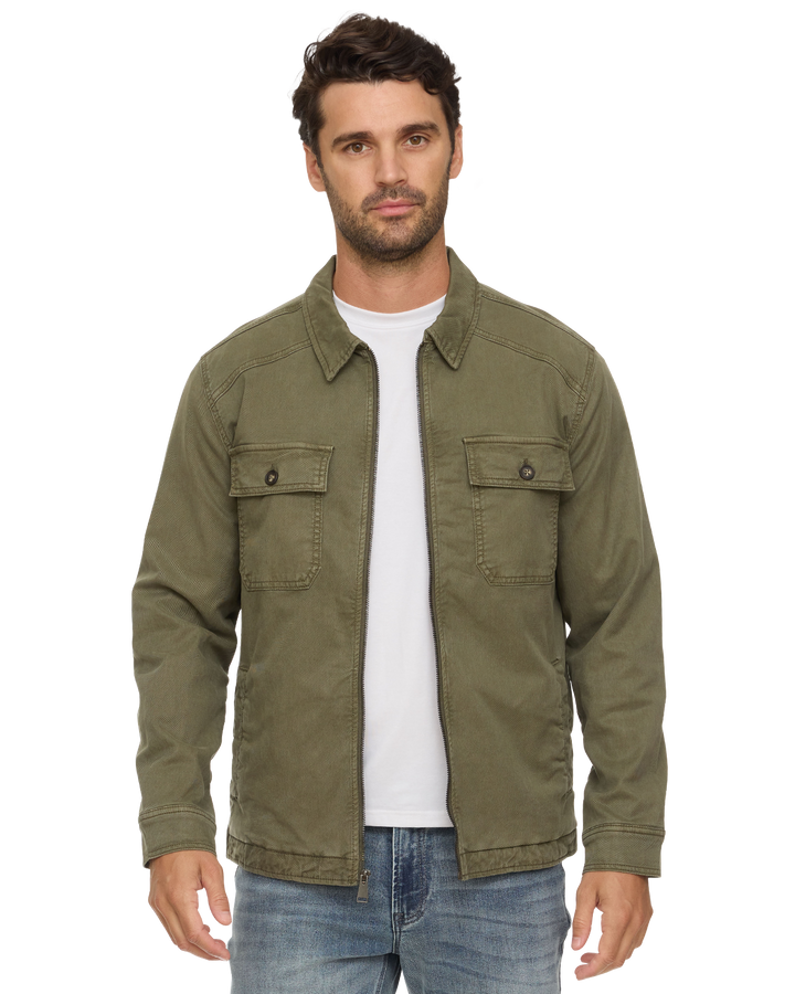 SYLVAN GARMENT-DYED JACKET